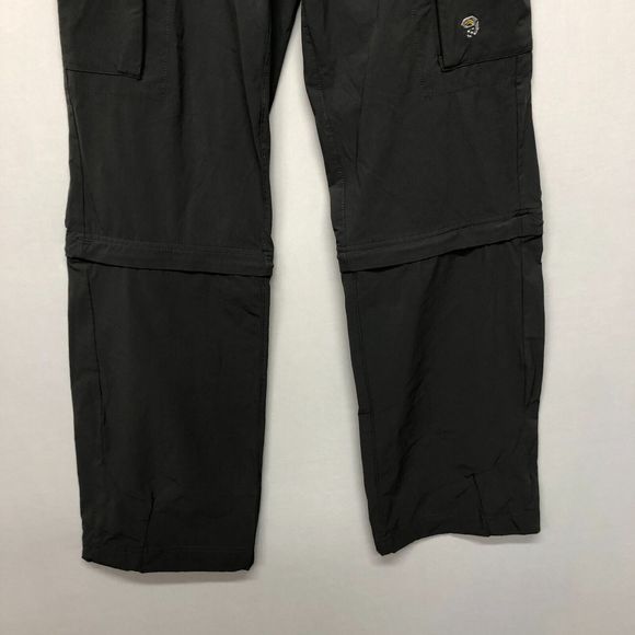 Mountain Hardwear Women Outdoor Hiking Convertible Pants Size 8 Gray B224 -4 - Picture 11 of 14